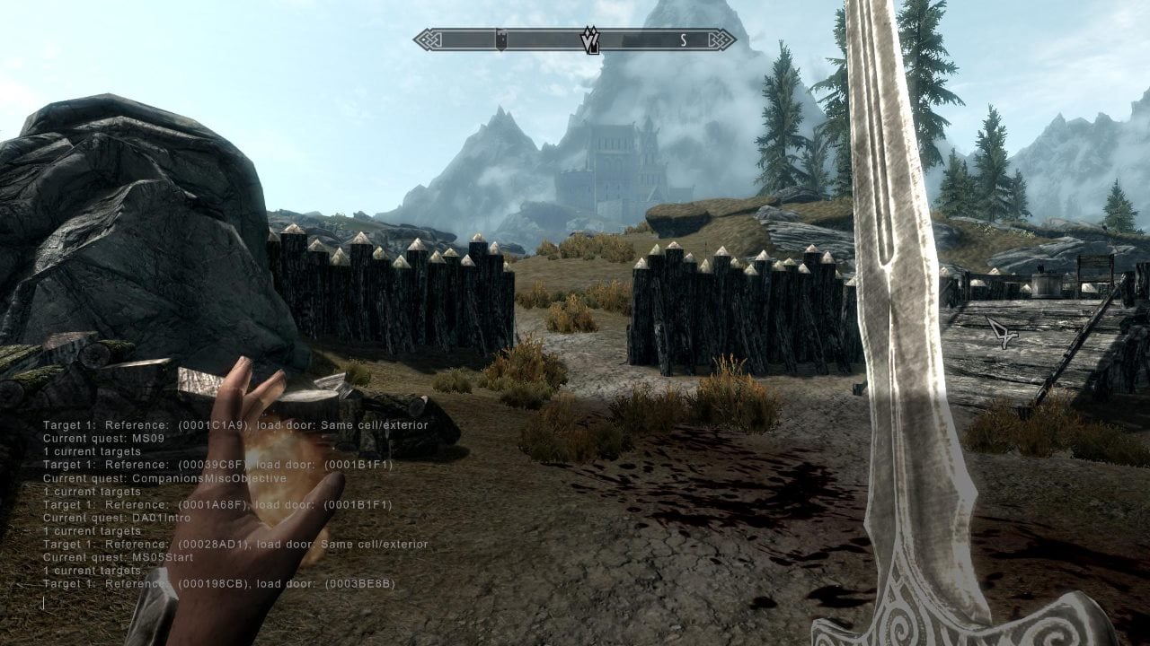 comandos de Skyrim