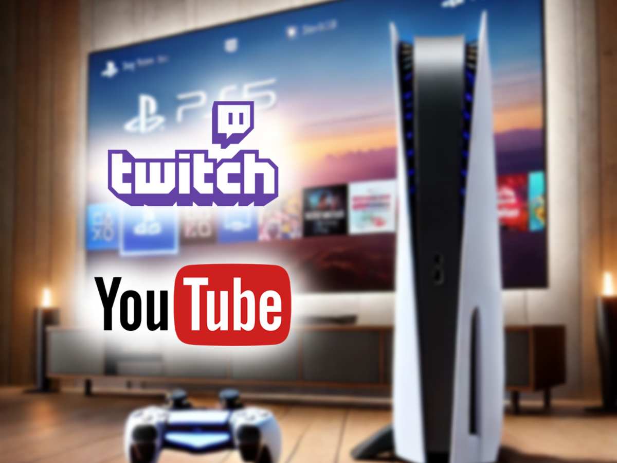 transmite tu partida de PS5 en Twitch o YouTube