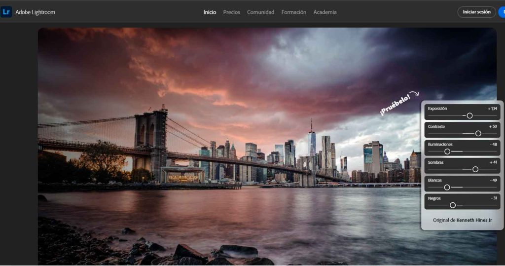 Como se usan los presets en Lightroom