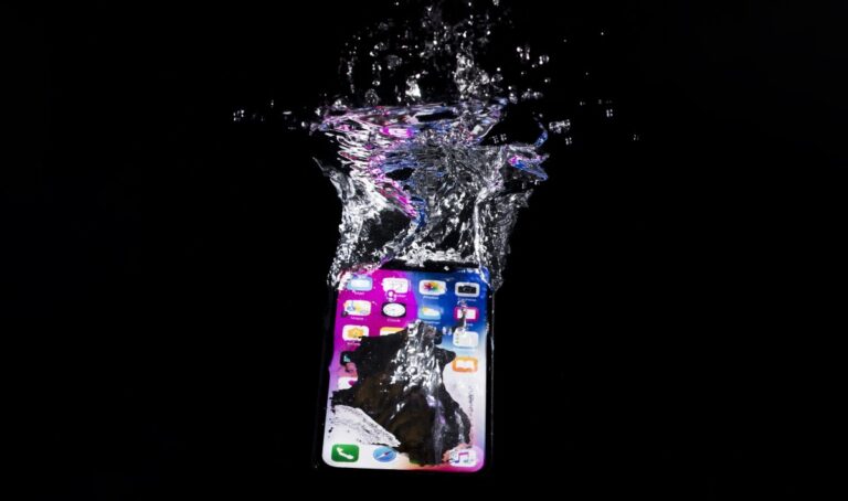 iPhone puede resistir en agua