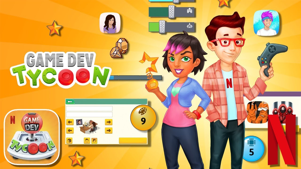 game dev tycoon - juegos en Netflix para iPhone