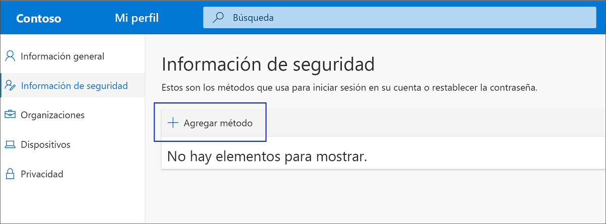 Cómo cambiar el método de verificación de Microsoft