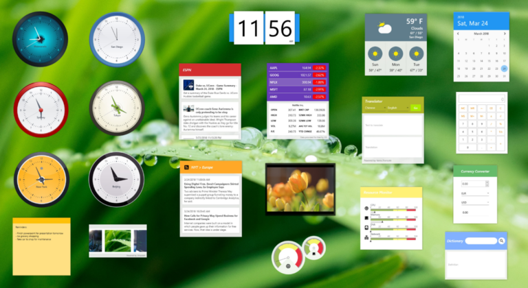 ¿Cómo añadir widgets al escritorio de Windows 10? ️