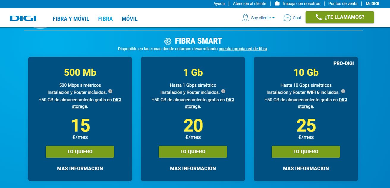 fibra smart de digi