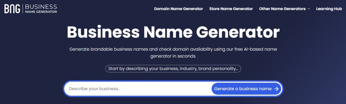 Business Name Generator