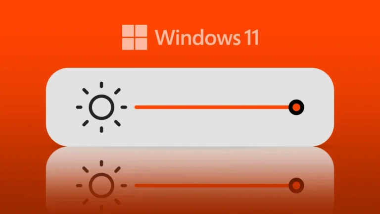 brillo pantalla windows 11