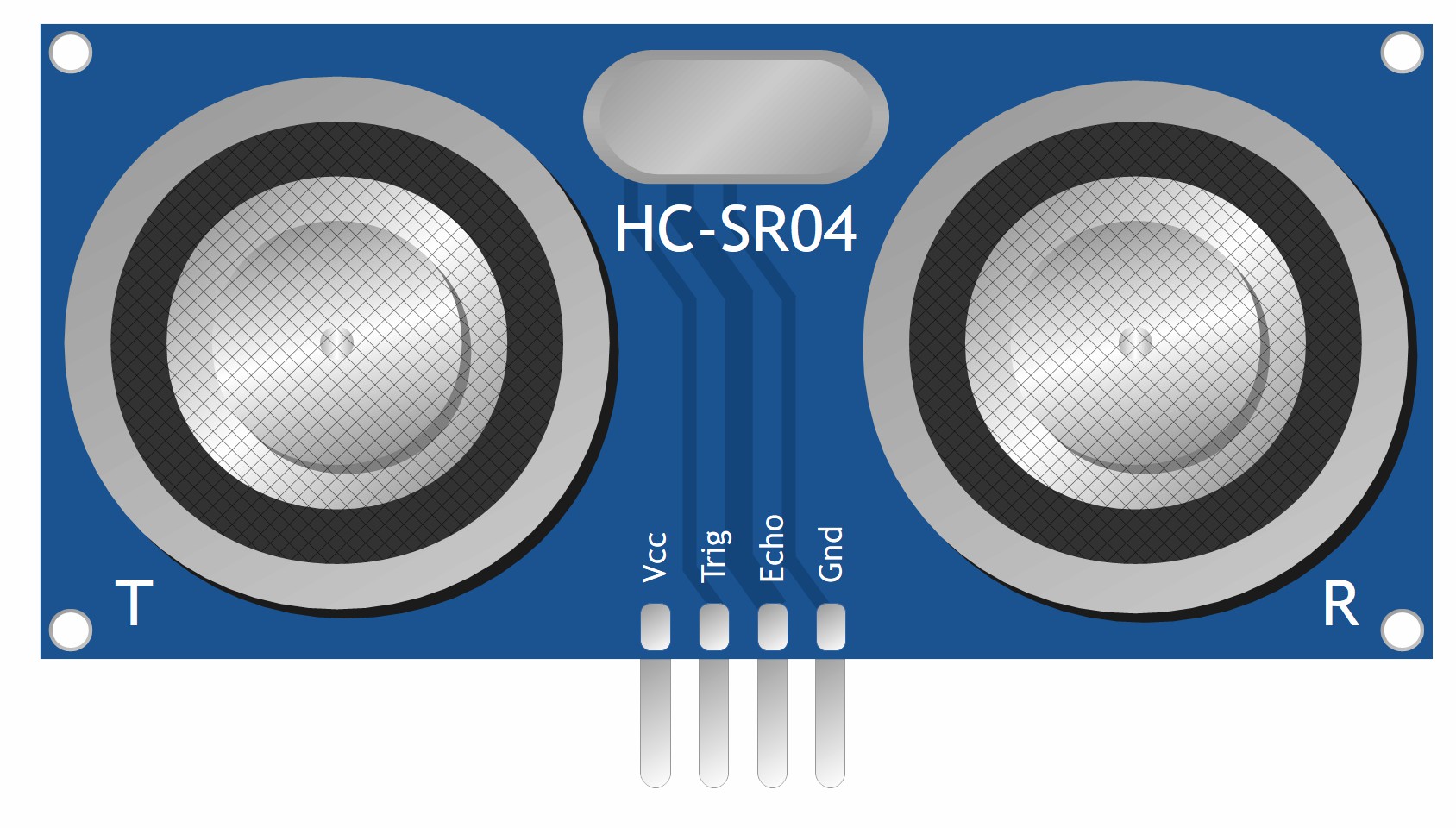 sensor ultrasonico HC SR04