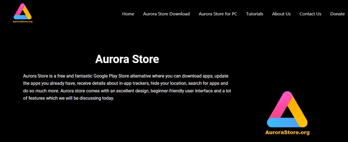 Aurora Store sitio web