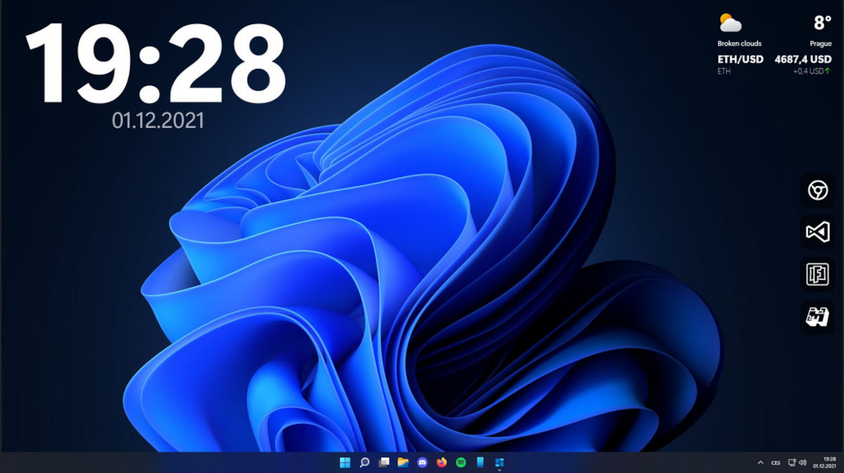 BeWidgets Windows 11