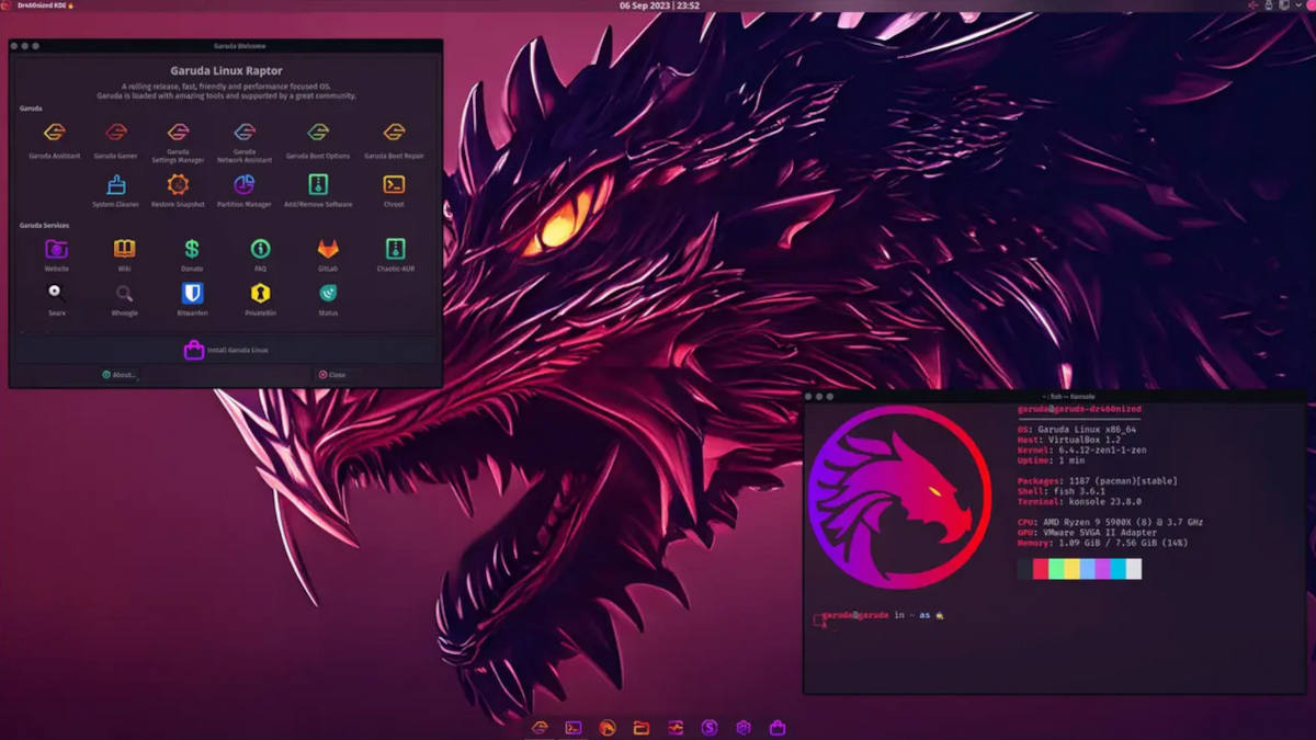 Garuda Linux KDE