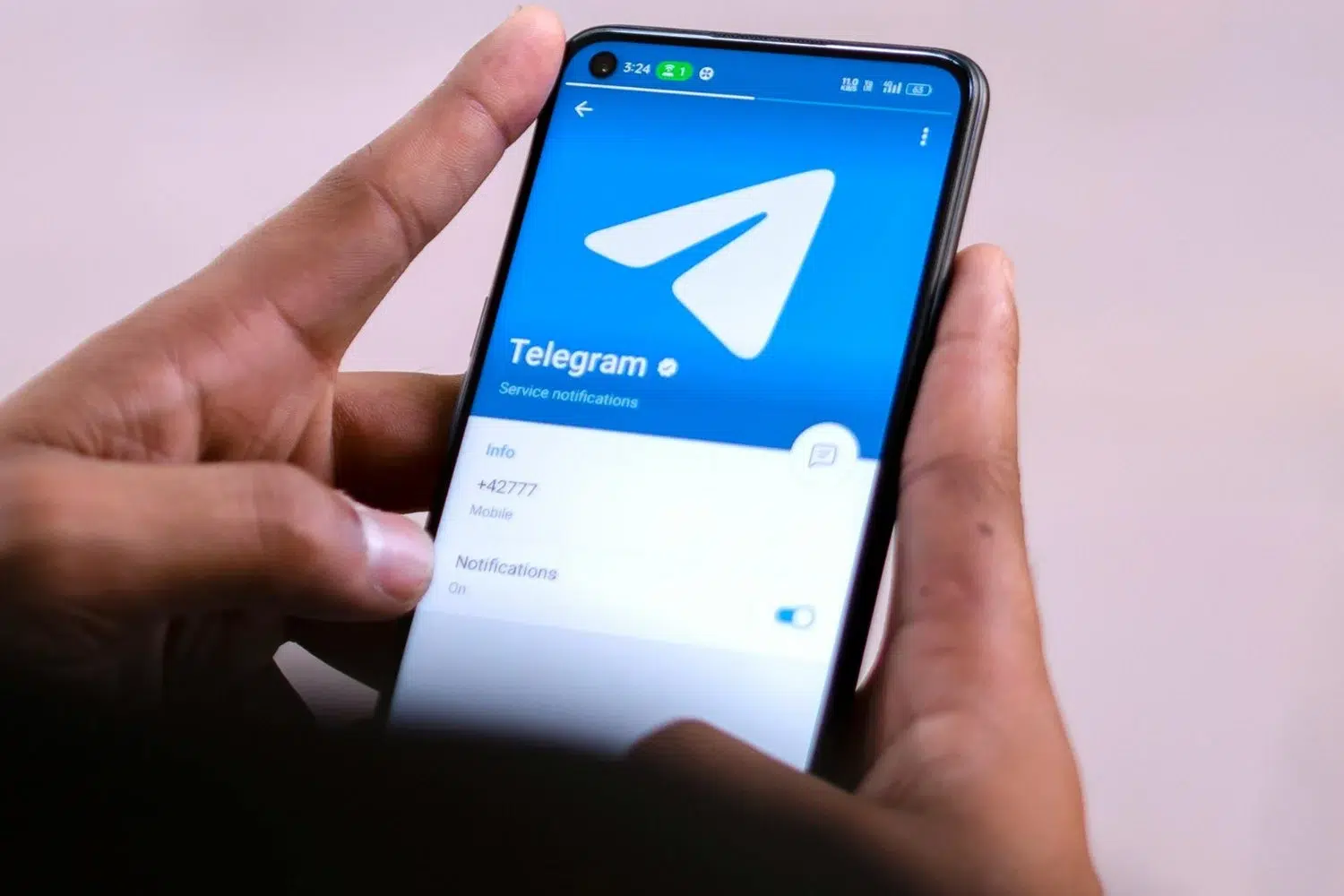 Telegram app