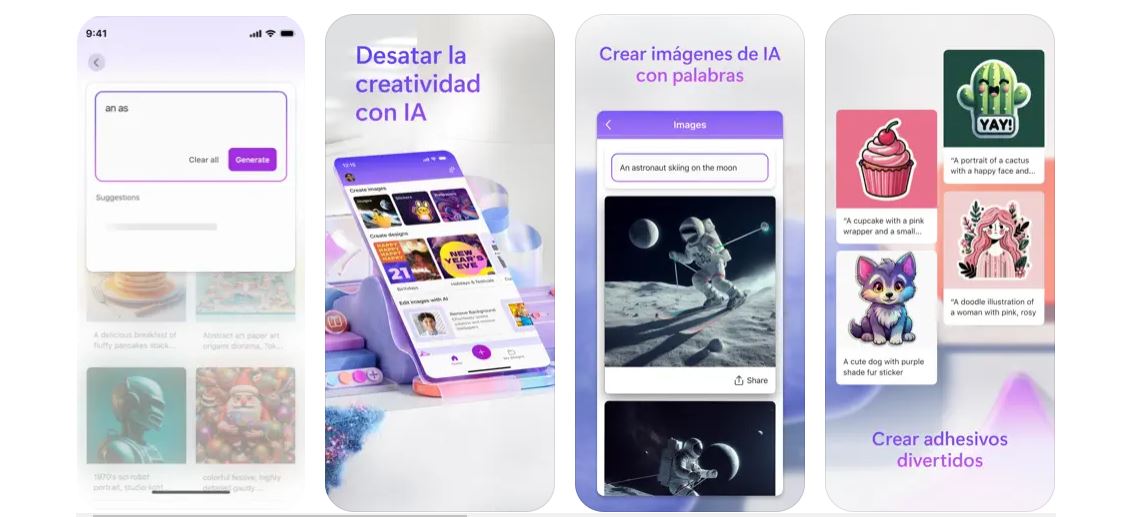 microsoft designer - app movil