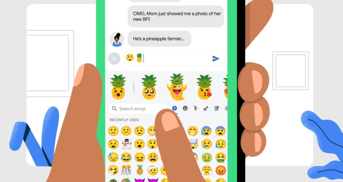 Cómo combinar emojis en Android