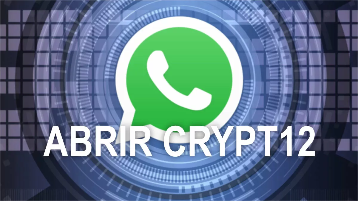 abrir crypt12 whatsapp