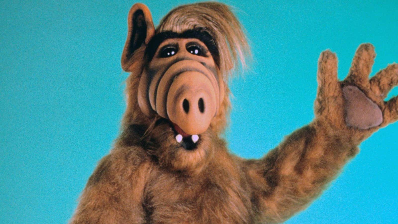 ALF en una de sus aventuras