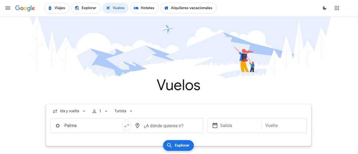 google vuelos