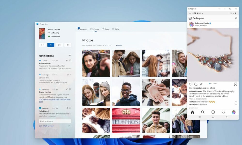enlace movil windows 11-7