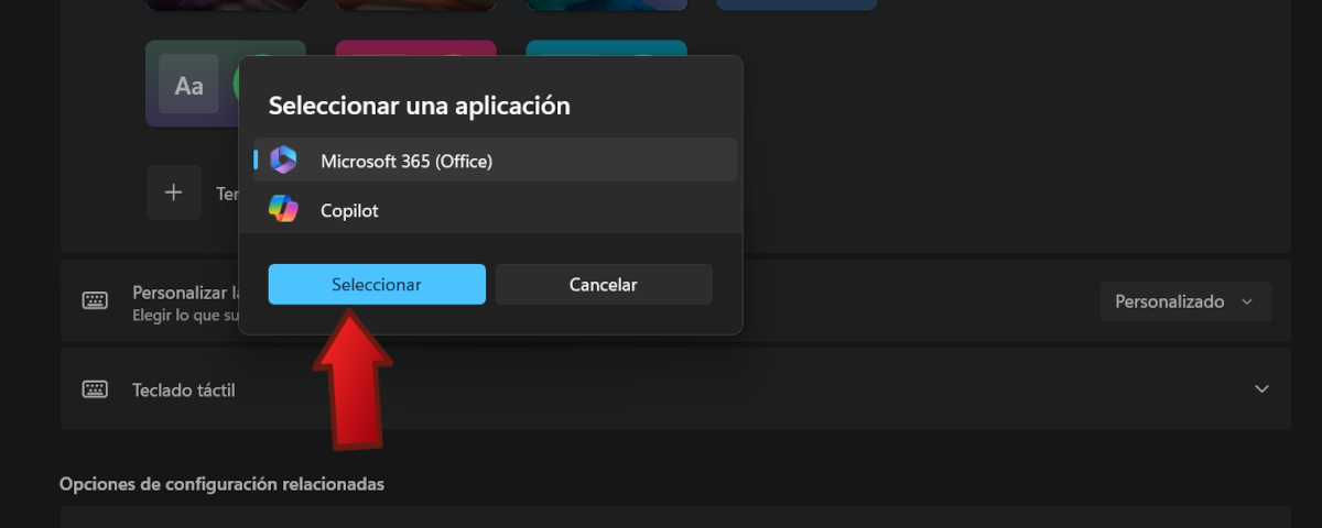 Ejecutar otras aplicaciones con la tecla Copilot Windows 11