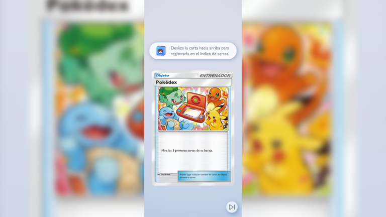 Consigue la carta Pokédex exclusiva de Pokémon TCG Pocket