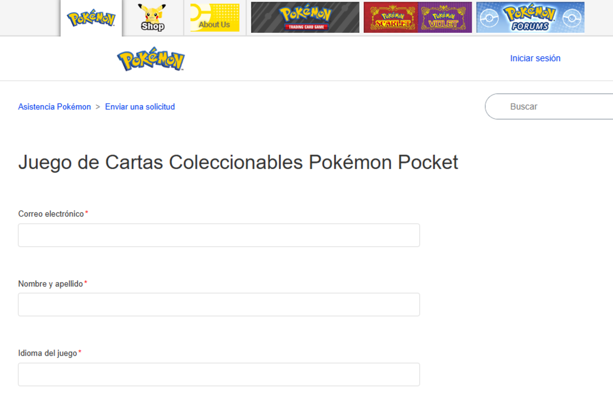 Reportar jugadores en Pokémon Pocket