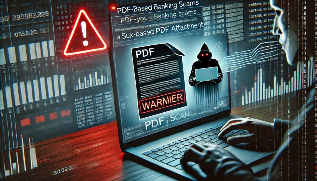 estafas bancarias en archivos PDF