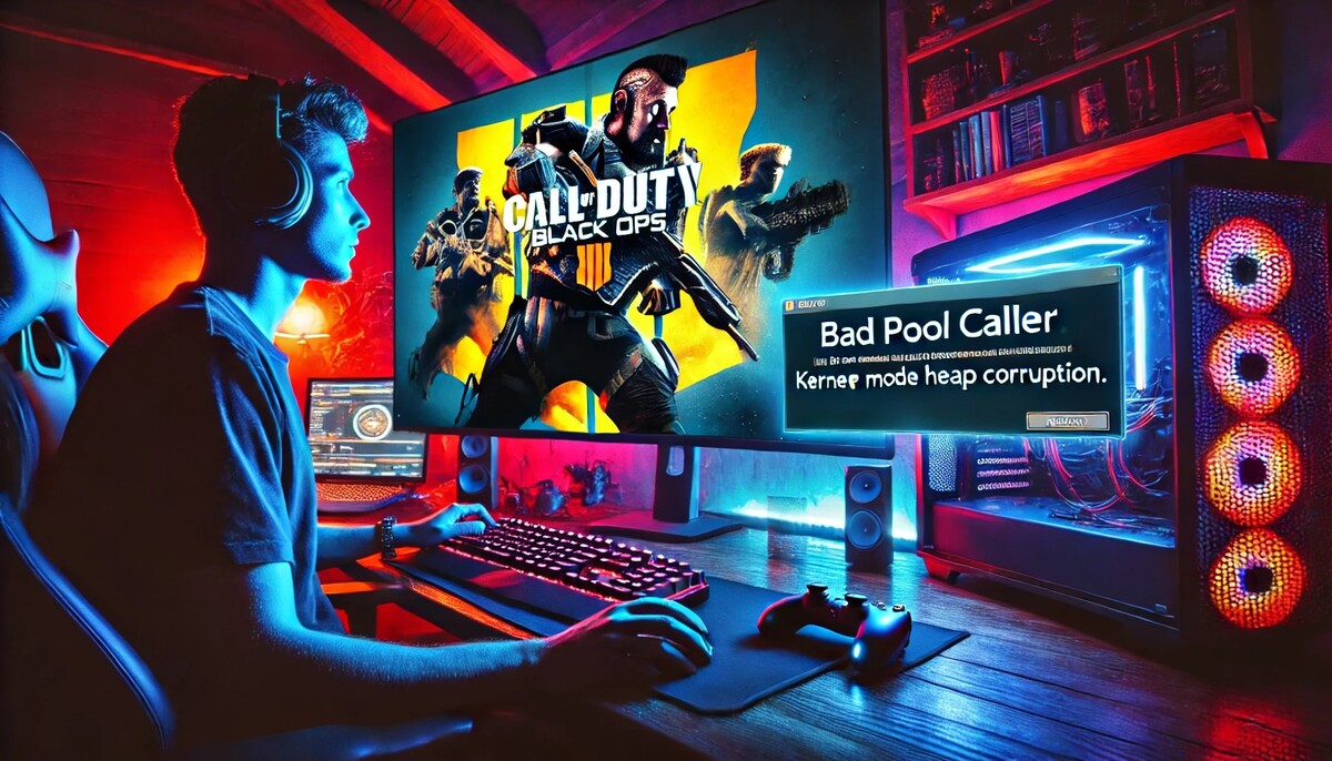 pantalla azul en Black Ops 6