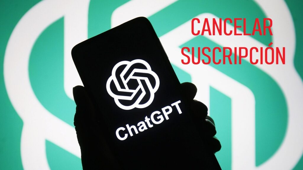 chatgpt cancelar suscripción