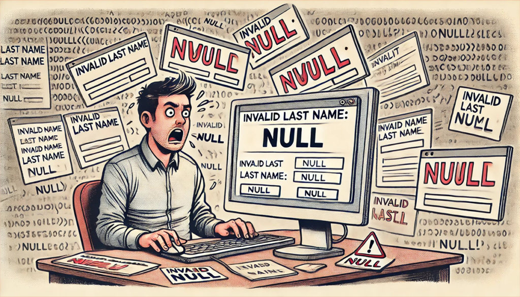 Apellido Null