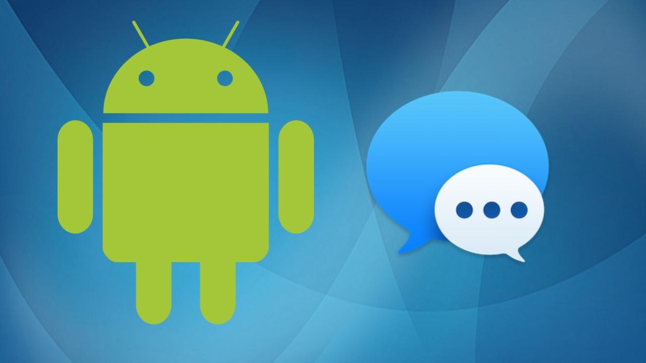 Interfaz de Beeper Mini en Android