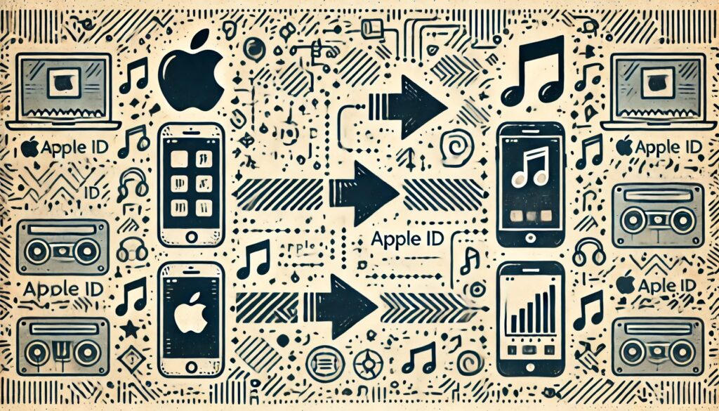 Cómo transferir compras de una cuenta Apple a otra