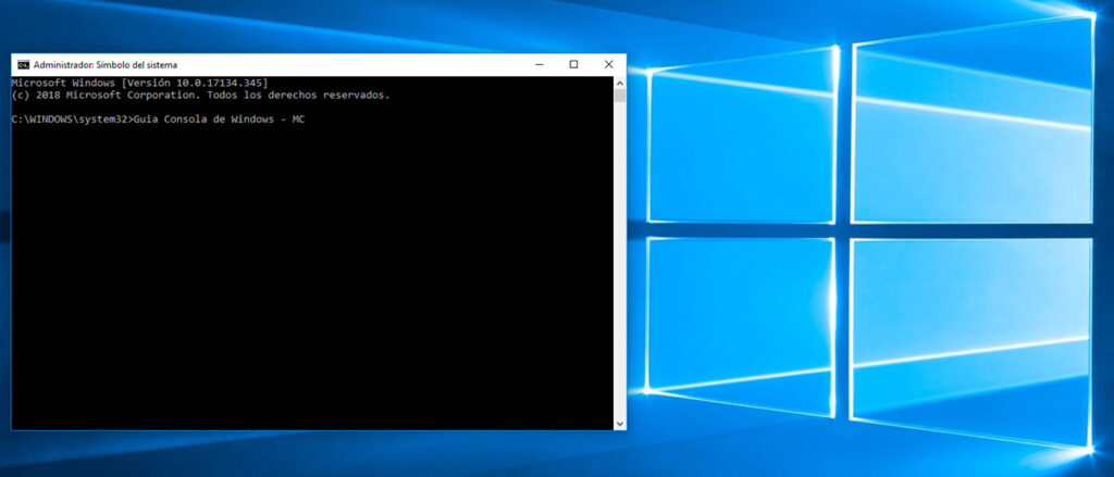 Consola de Windows