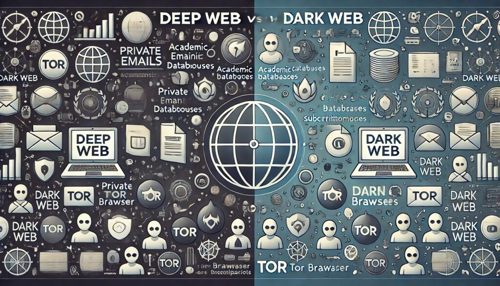 Diferencias entre Deep Web y Dark Web