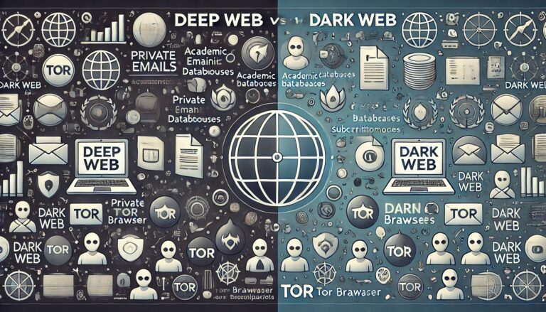 Diferencias entre Deep Web y Dark Web