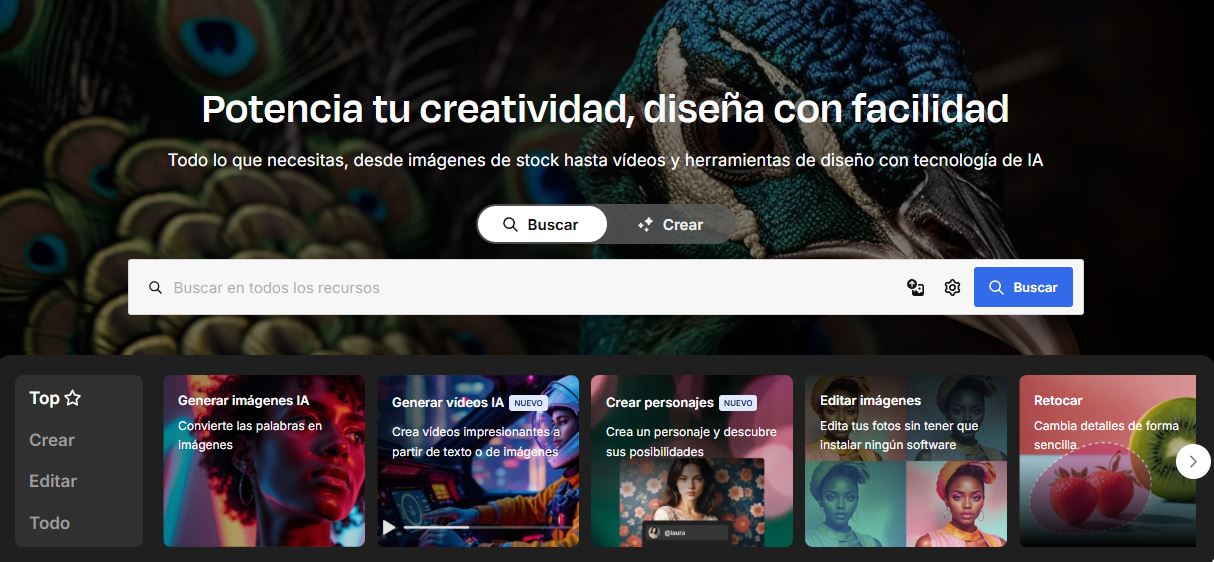 Freepik inteligencia artificial generativa