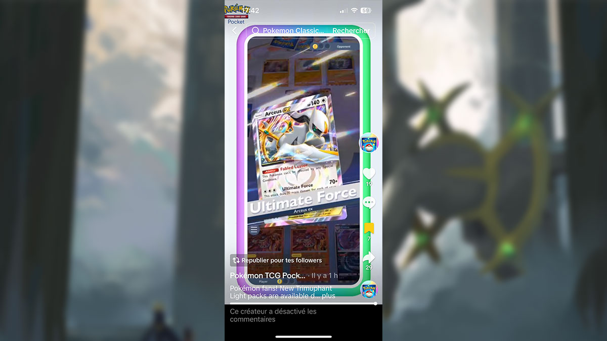 Expansión Triumphant Light en JCC Pokémon Pocket