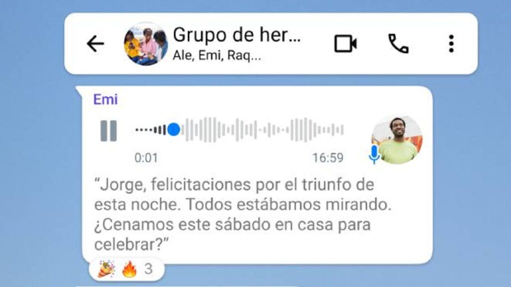 como usar la transcripción automática de notas de voz en WhatsApp-2