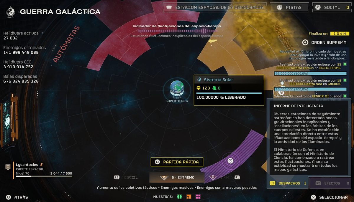 guerra en múltiples frentes Helldivers 2