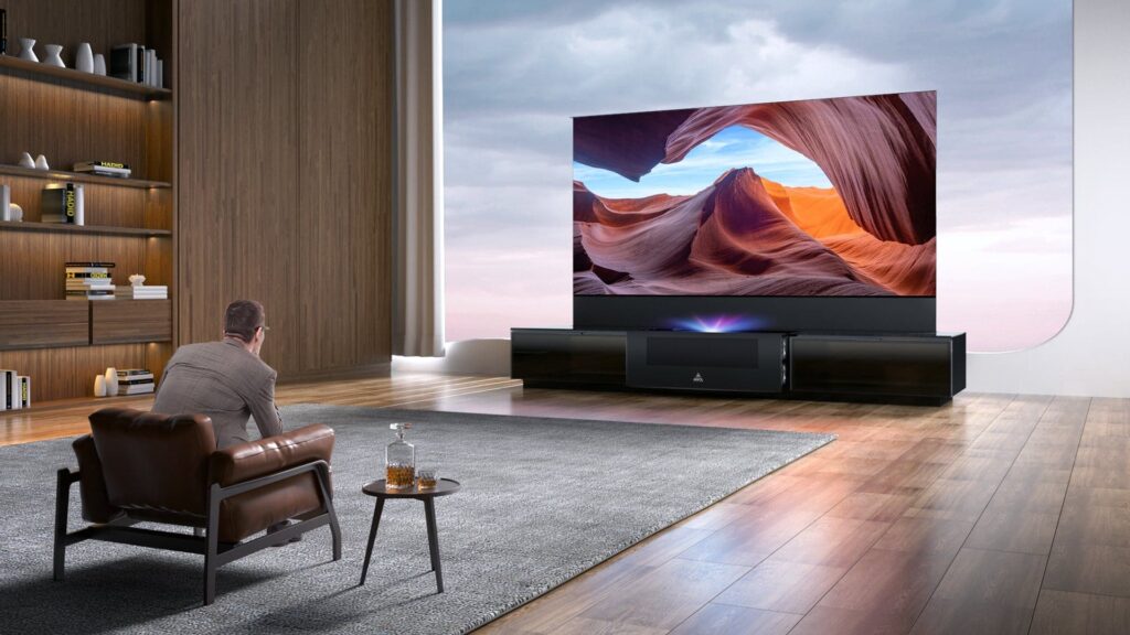 Laser tv