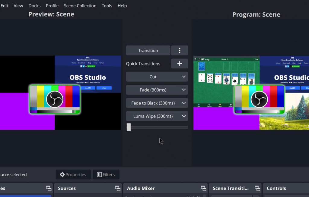 configurar obs studio