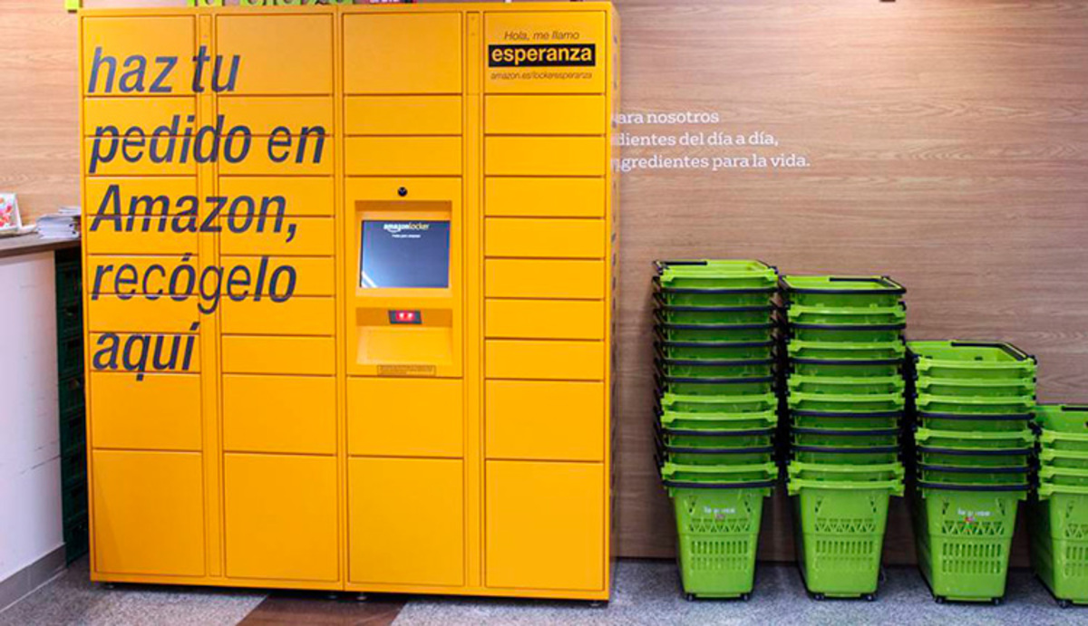 punto de recogida de Amazon