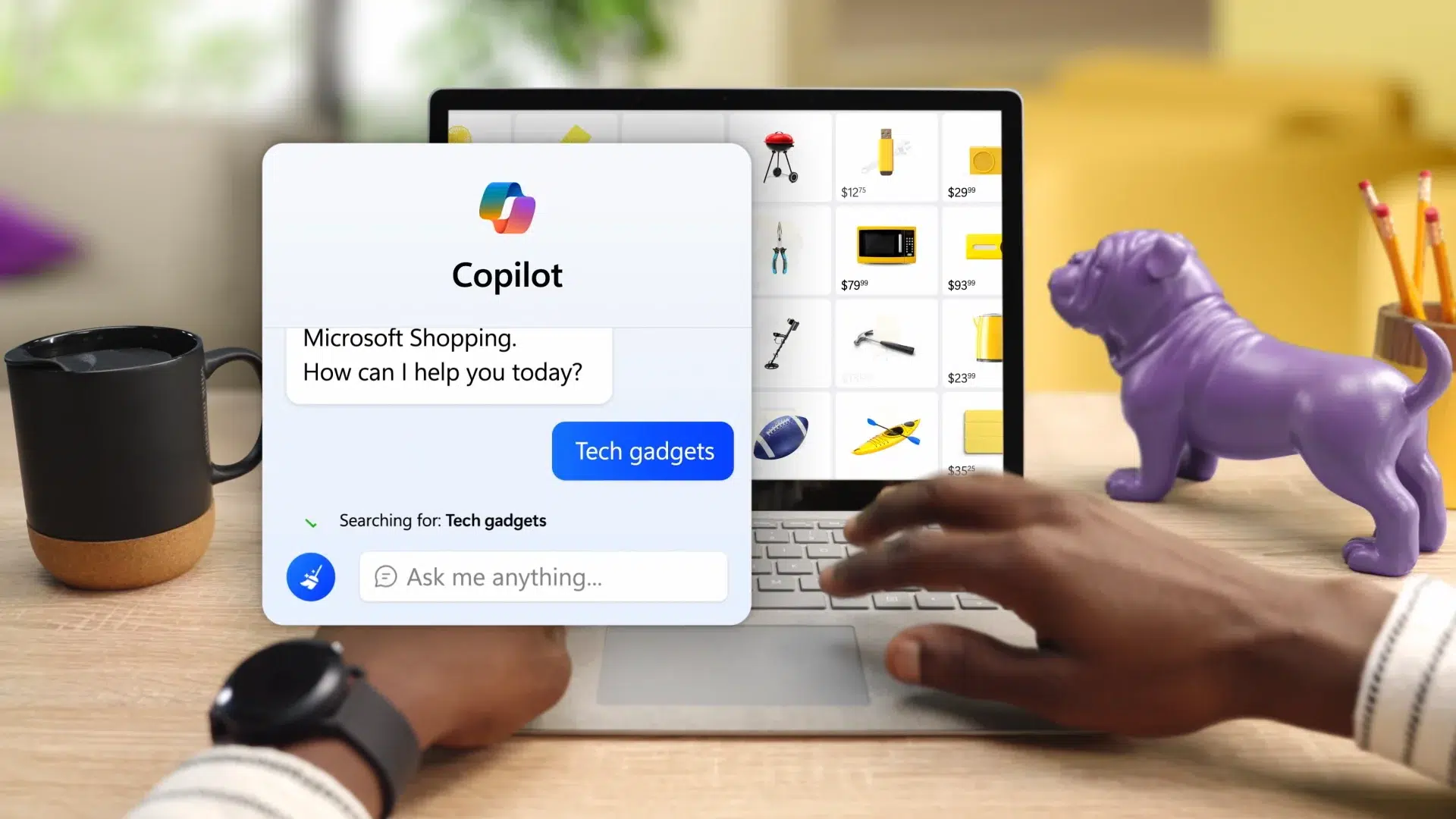 microsoft shoppig con copilot