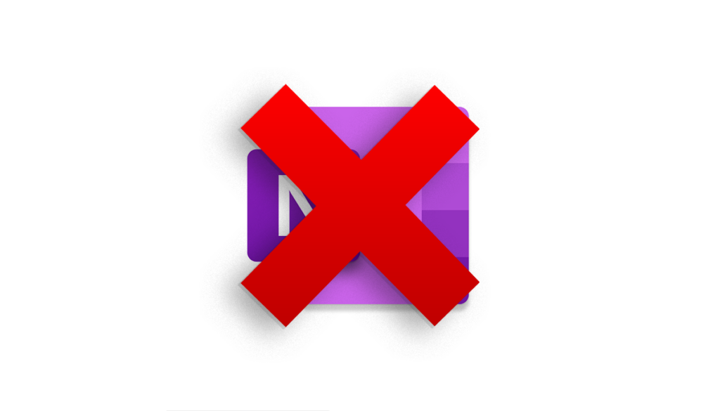 Onenote descontinuado