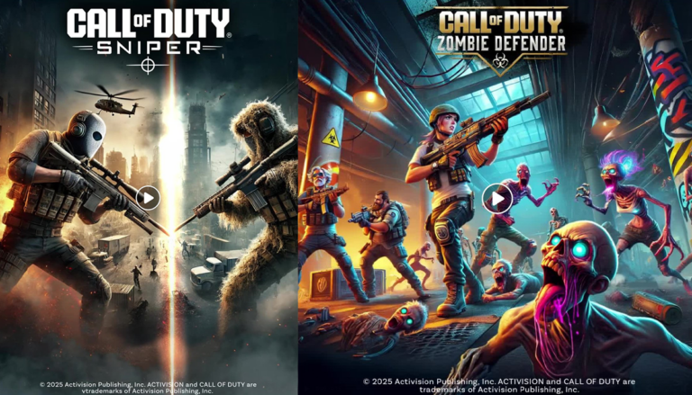 Portadas activision Call of Duty creadas por IA