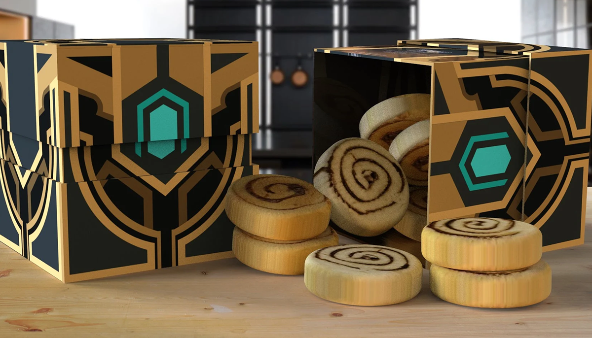 Representación real de los cofres hextech