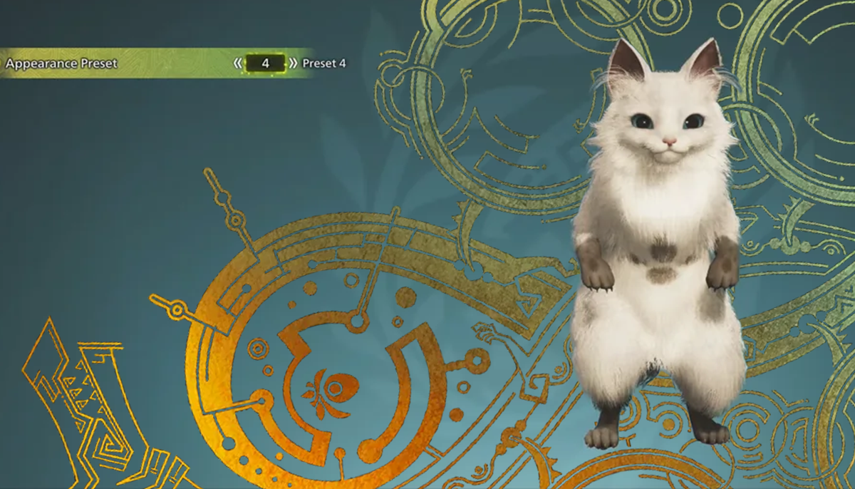 Tu propia mascota en Monster Hunter Wilds