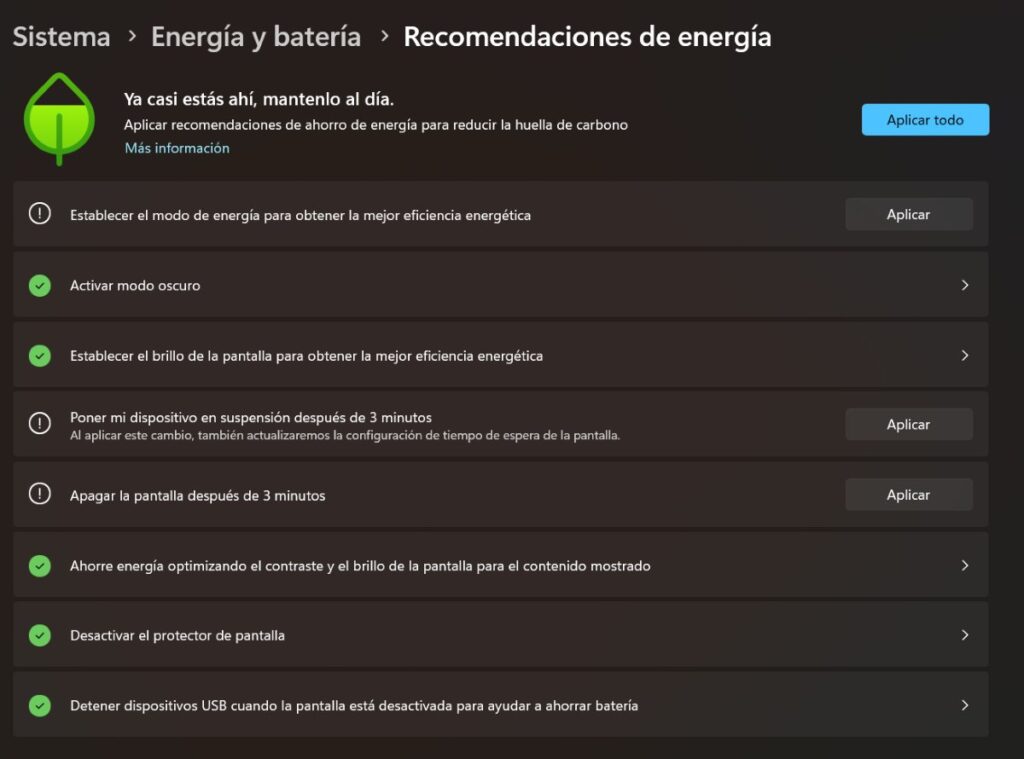 Користете препораки за напојување на Windows 11