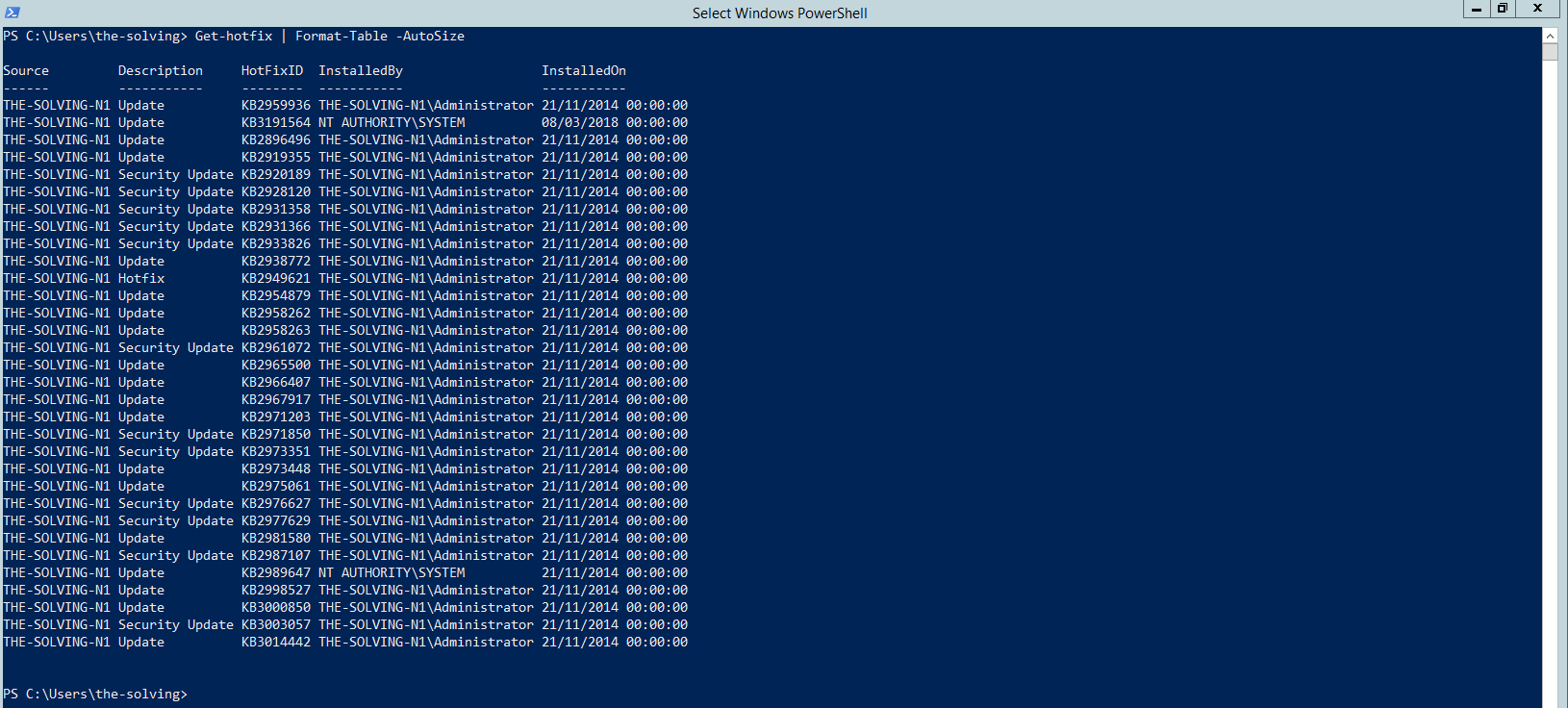Trucos avanzados de PowerShell