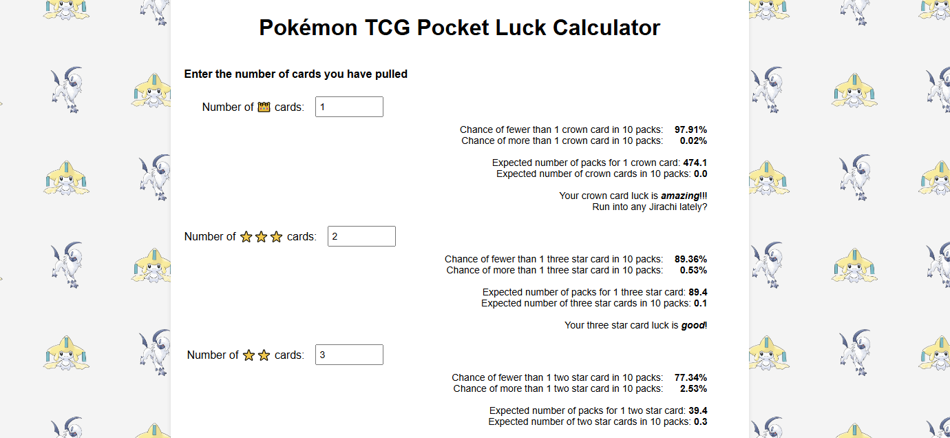 calculadora de suerte pokemon pocket-9