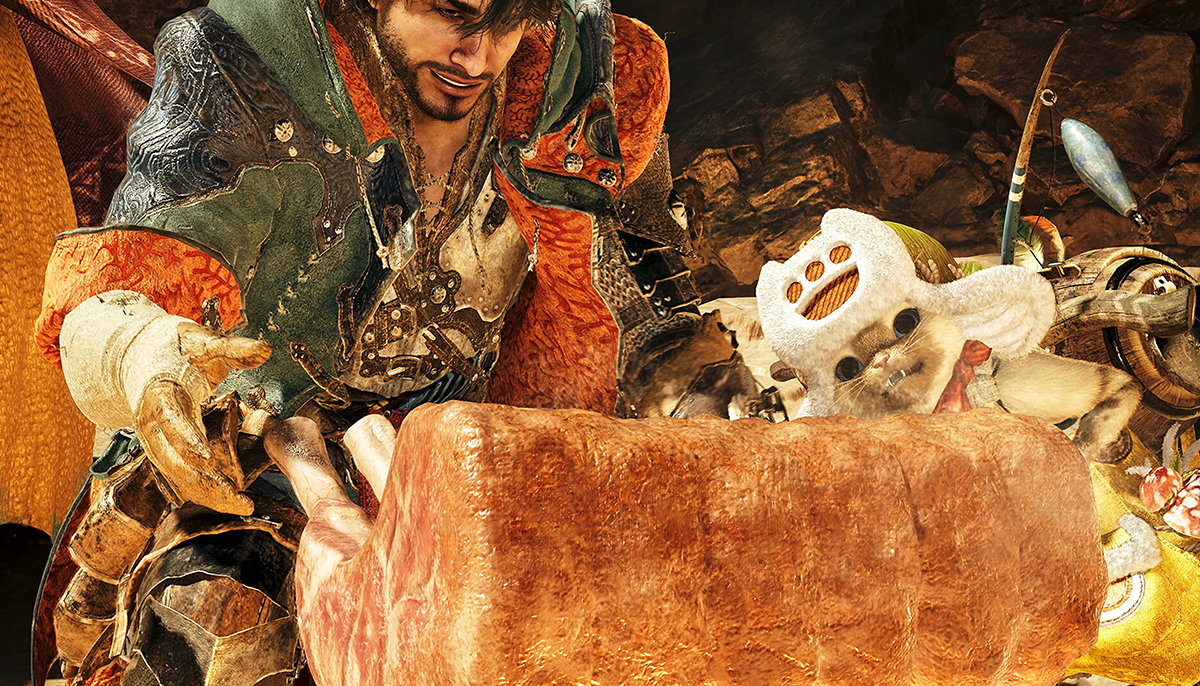 comida en Monster Hunter Wilds