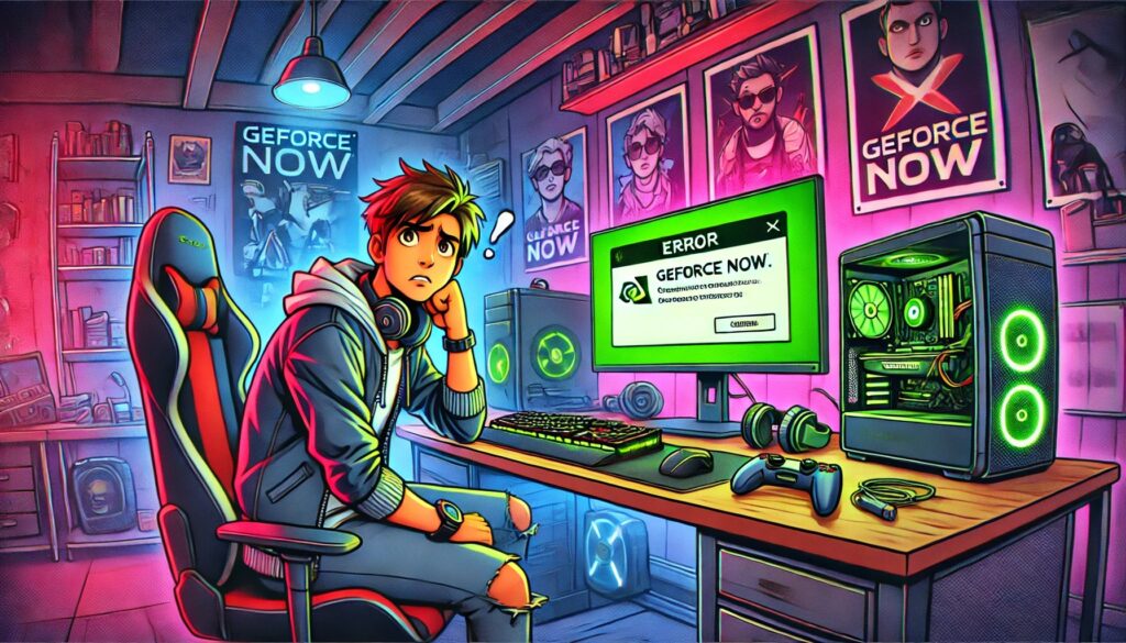 error 0xC192000C en GeForce Now